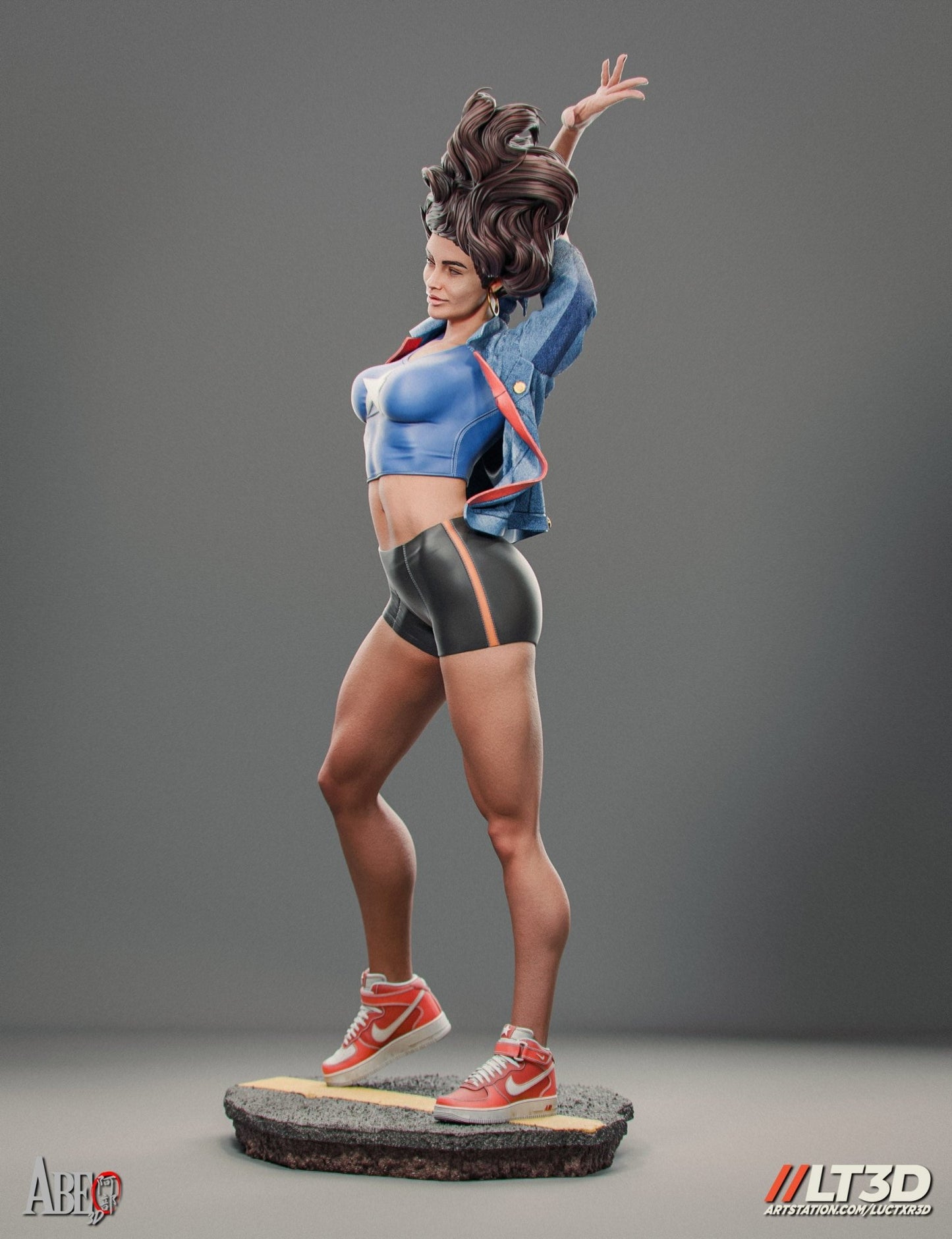 America Chavez - Abe3D - Dark Forge Arts
