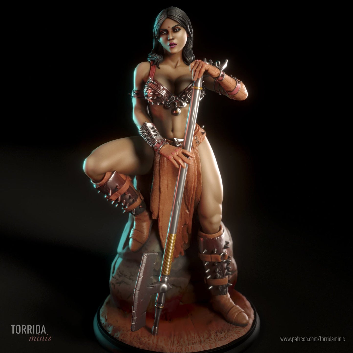 Amyra - Torrida Minis - Dark Forge Arts