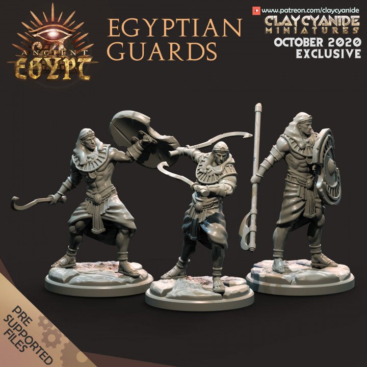 Ancient Egypt - ClayCyanide - Dark Forge Arts