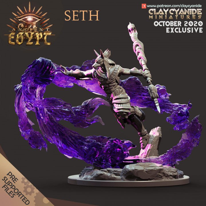 Ancient Egypt - ClayCyanide - Dark Forge Arts