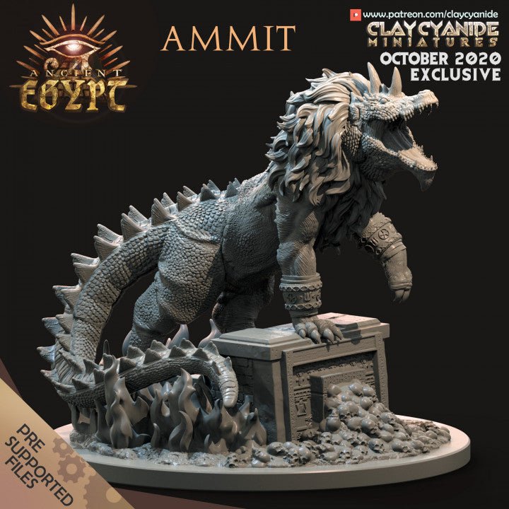 Ancient Egypt - ClayCyanide - Dark Forge Arts