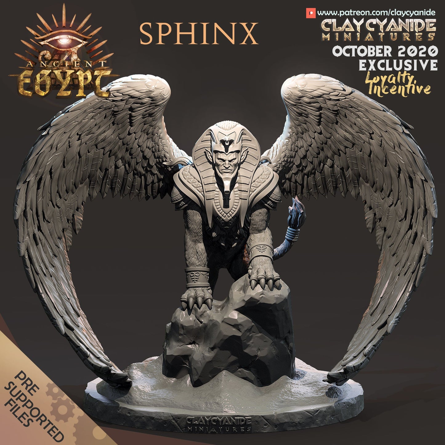 Ancient Egypt - ClayCyanide - Dark Forge Arts