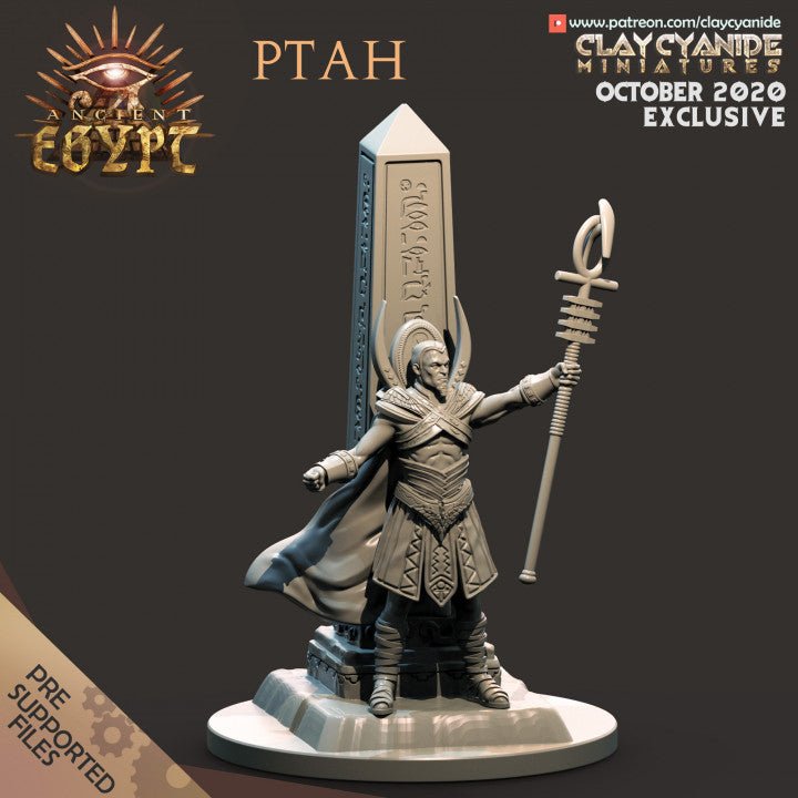 Ancient Egypt - ClayCyanide - Dark Forge Arts