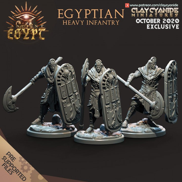 Ancient Egypt - ClayCyanide - Dark Forge Arts