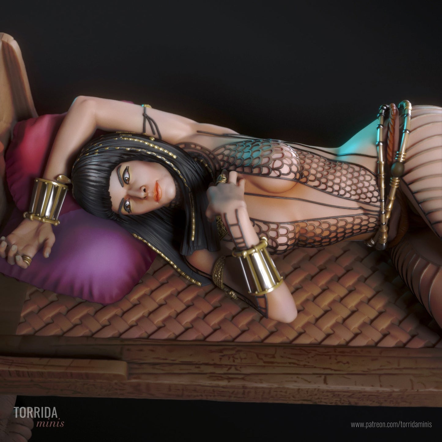 Anck Su Namun - Torrida Minis - Dark Forge Arts
