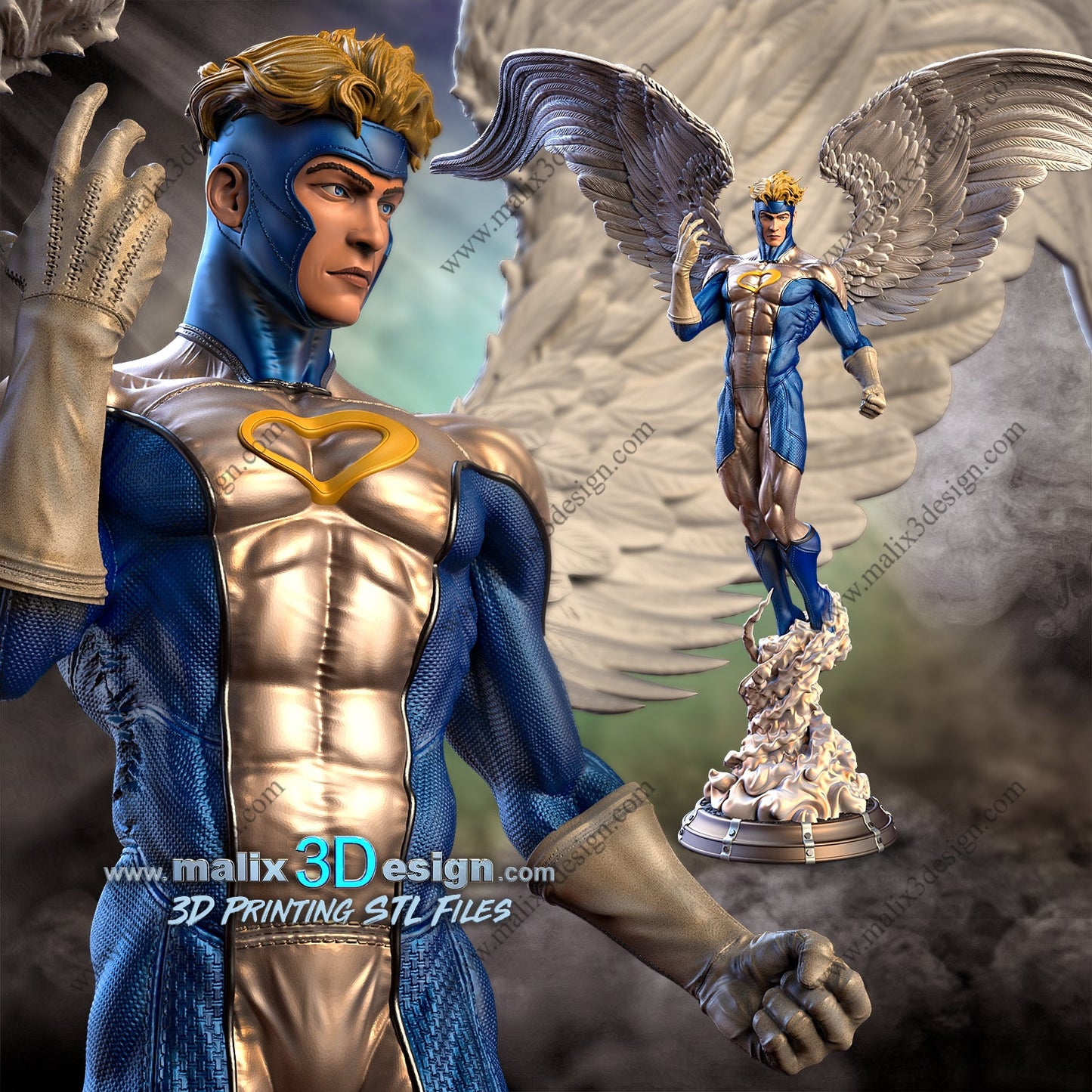 Angel - Sanix3D - Dark Forge Arts