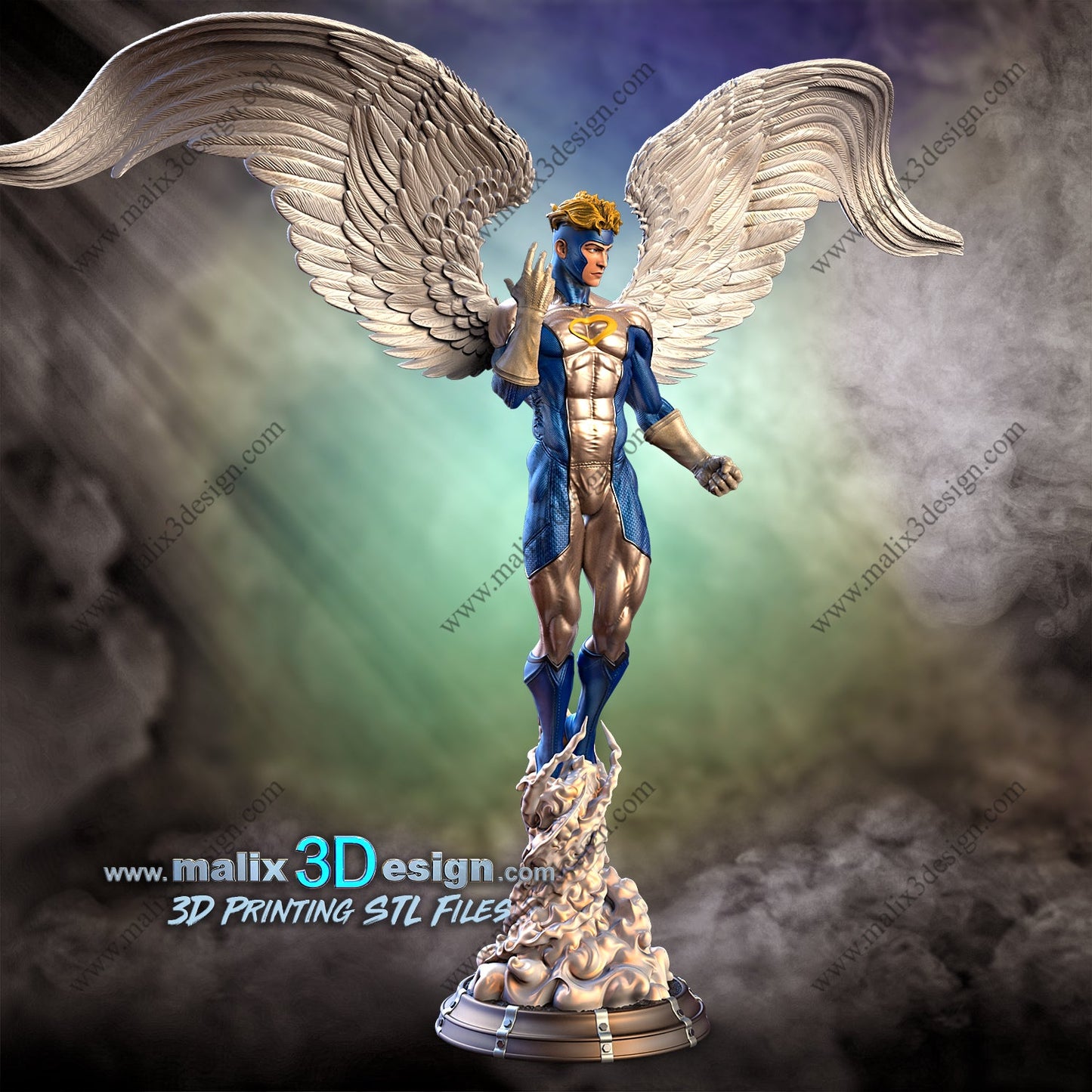 Angel - Sanix3D - Dark Forge Arts