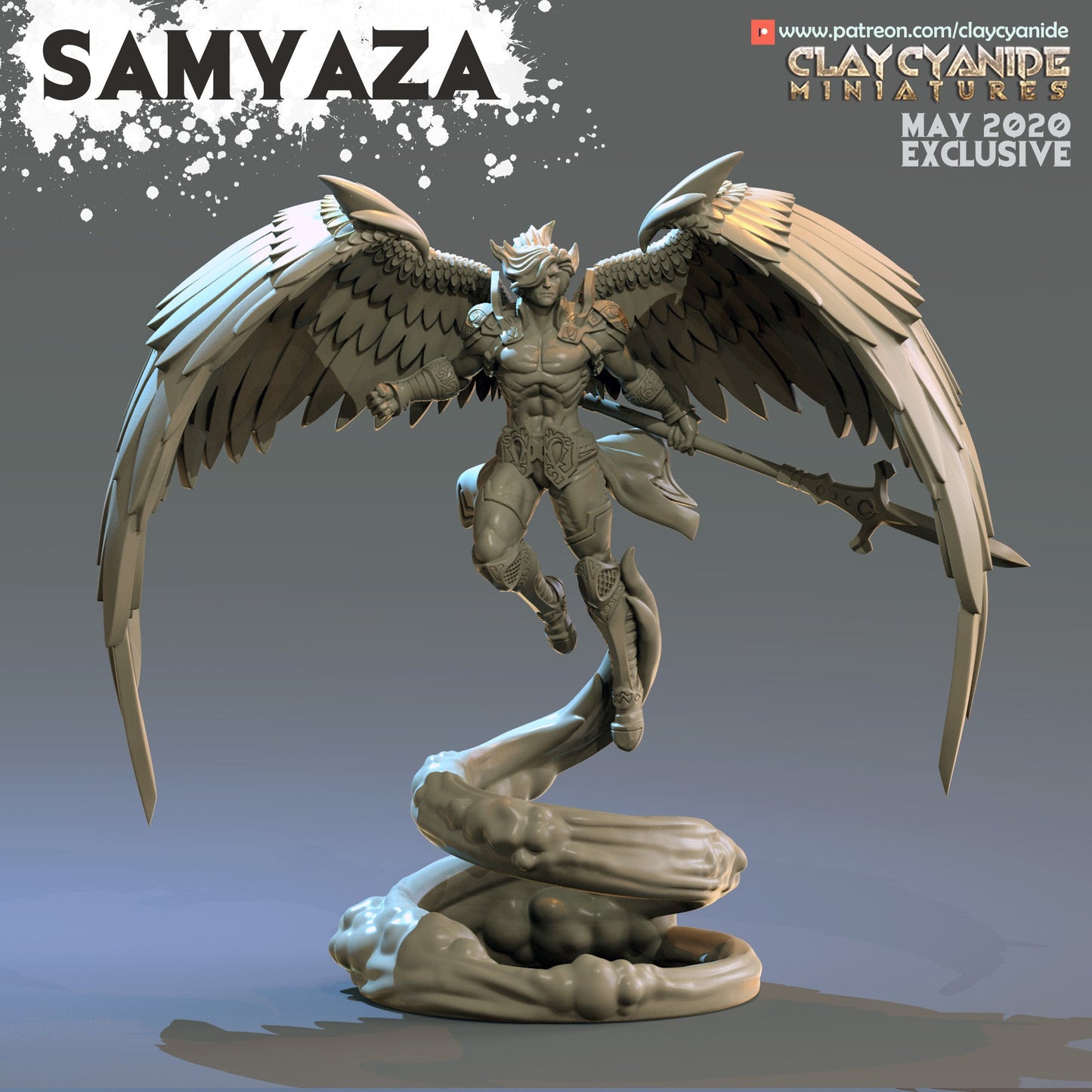 Angels vs Demons - ClayCyanide - Dark Forge Arts