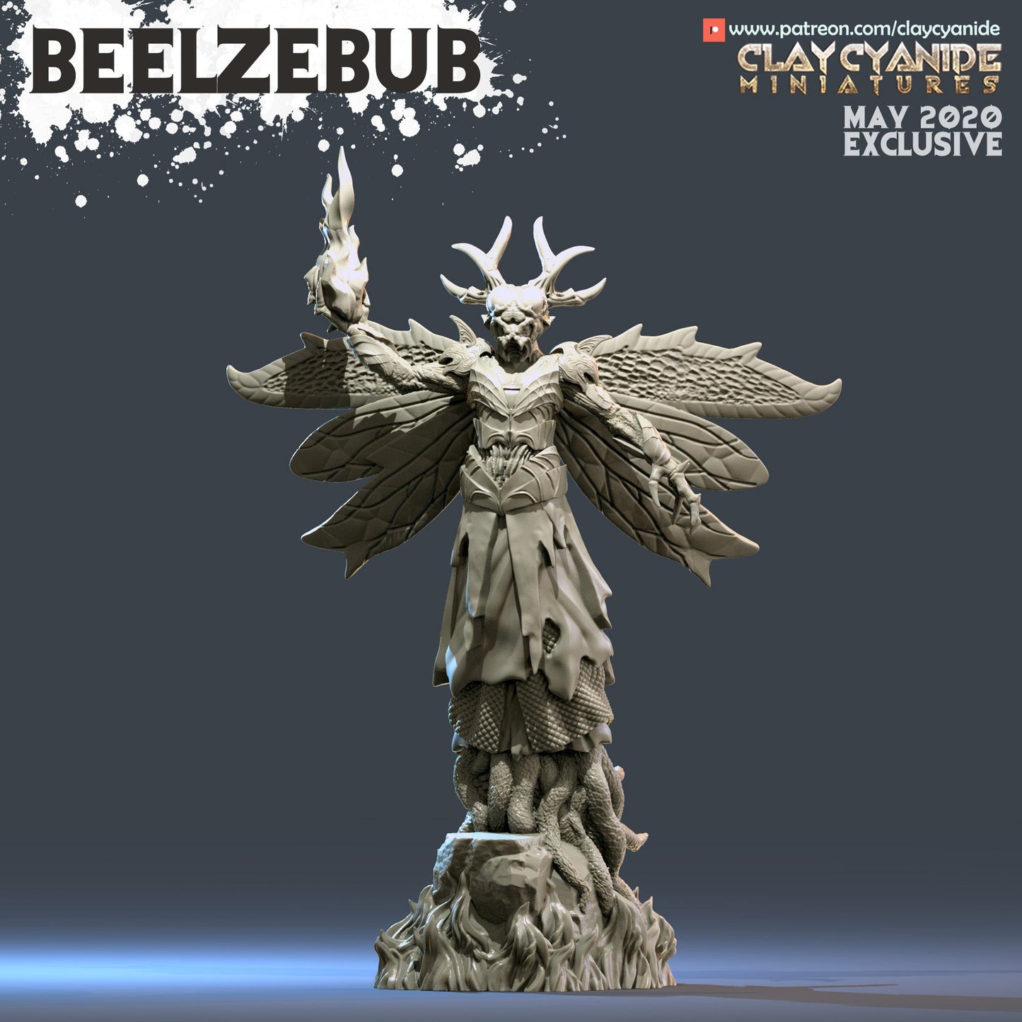 Angels vs Demons - ClayCyanide - Dark Forge Arts