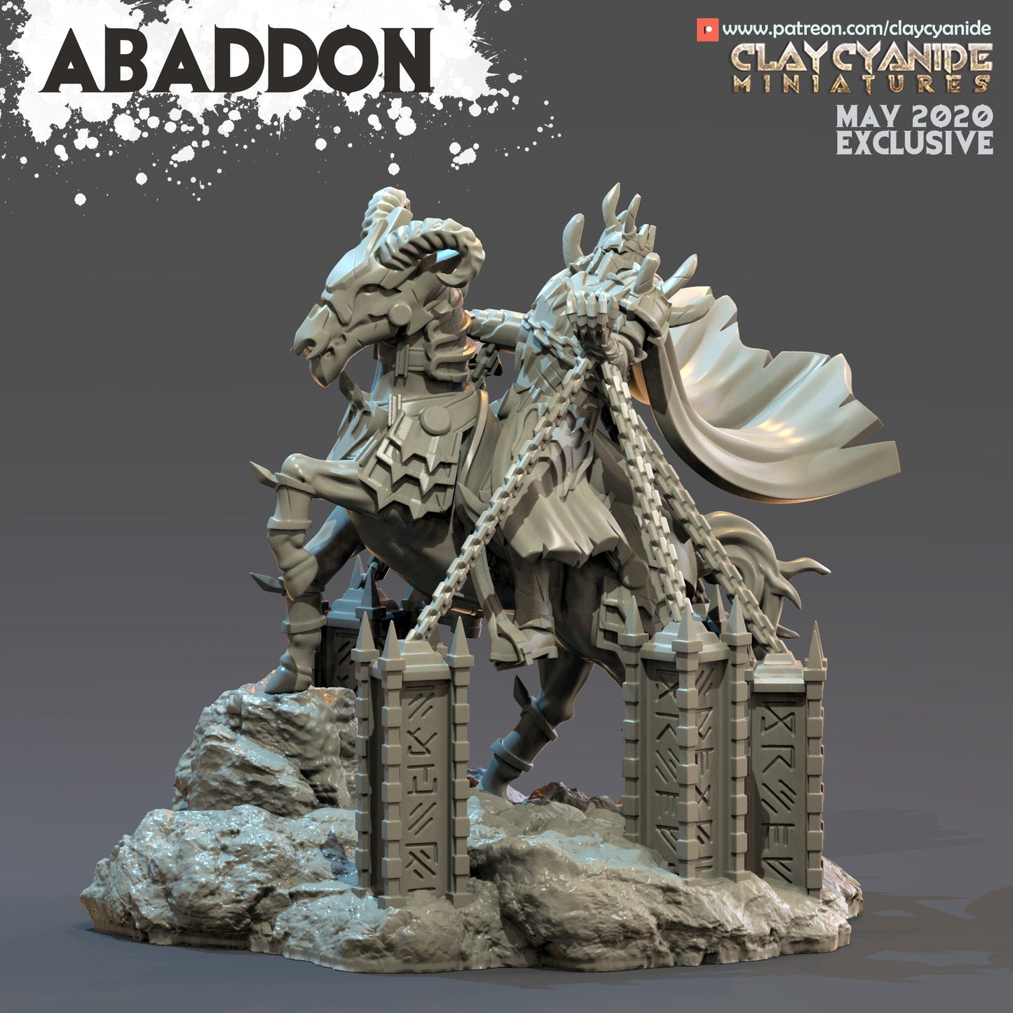 Angels vs Demons - ClayCyanide - Dark Forge Arts