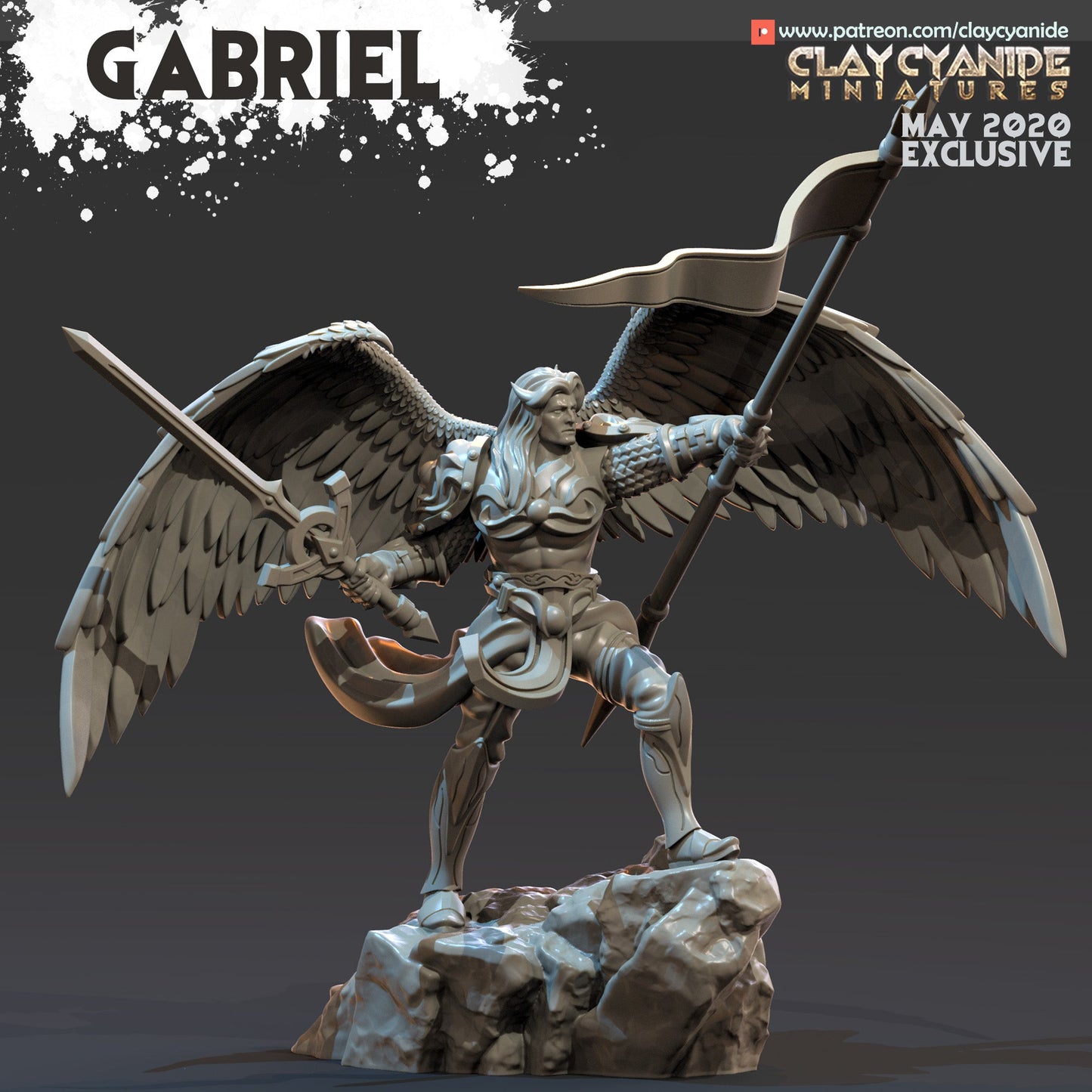 Angels vs Demons - ClayCyanide - Dark Forge Arts