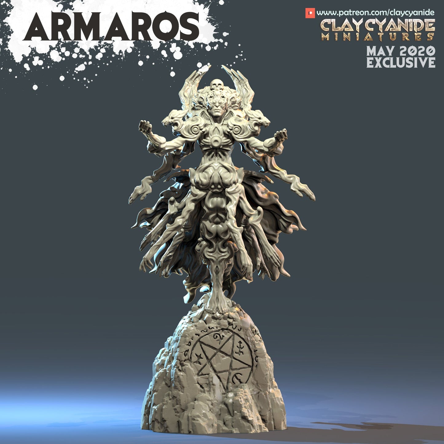 Angels vs Demons - ClayCyanide - Dark Forge Arts