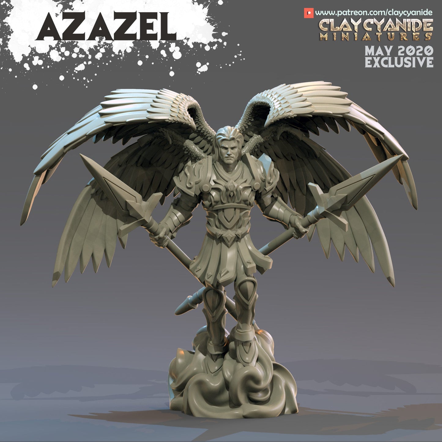 Angels vs Demons - ClayCyanide - Dark Forge Arts