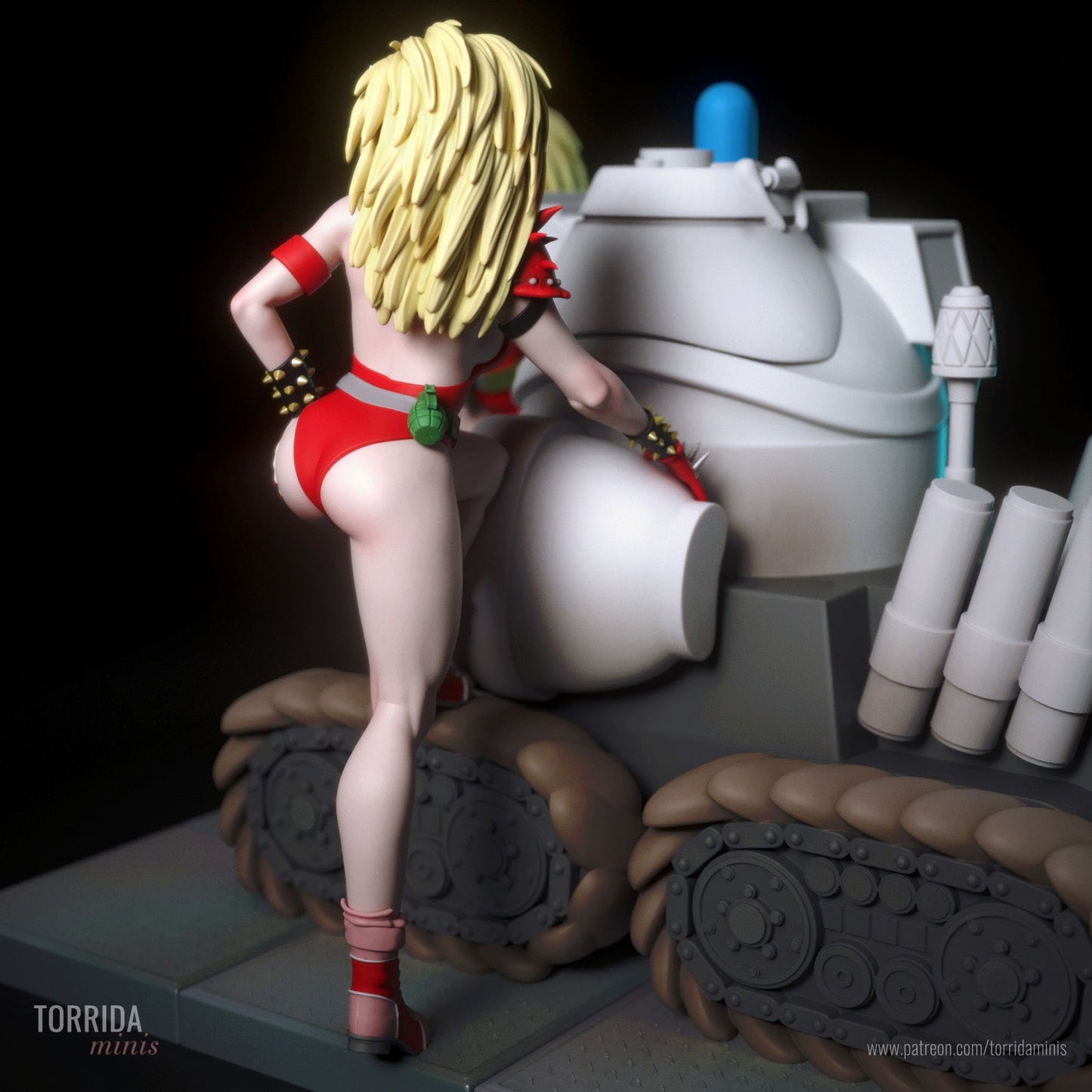 Anna and Uni Puma - Torrida Minis - Dark Forge Arts