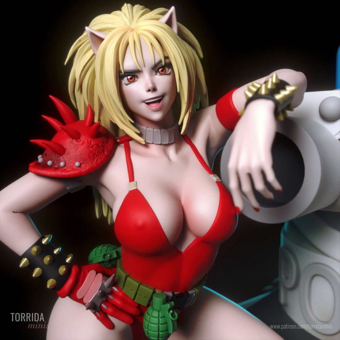 Anna and Uni Puma - Torrida Minis - Dark Forge Arts