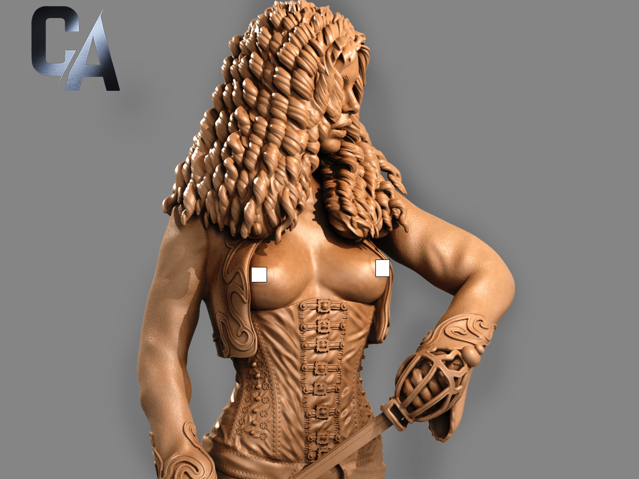 Anna Valerious - CA 3D Studios - Dark Forge Arts