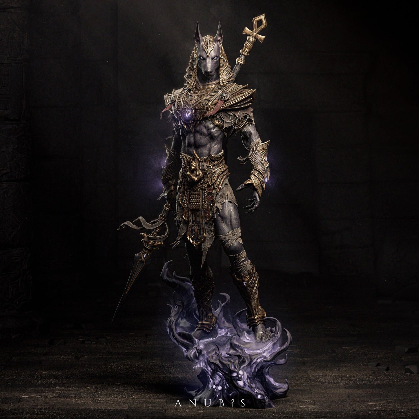 Anubis - CA 3D Studios - Dark Forge Arts