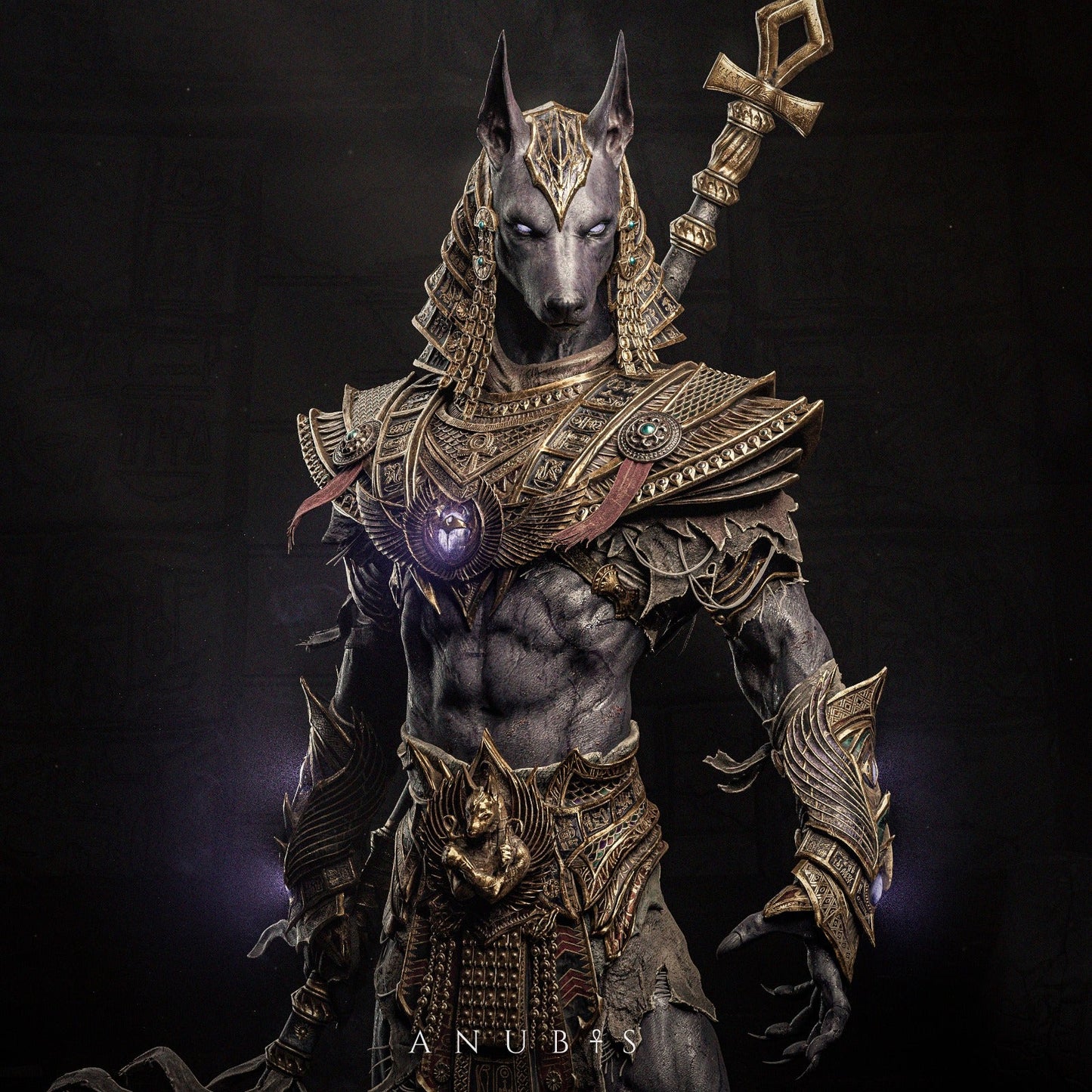 Anubis - CA 3D Studios - Dark Forge Arts
