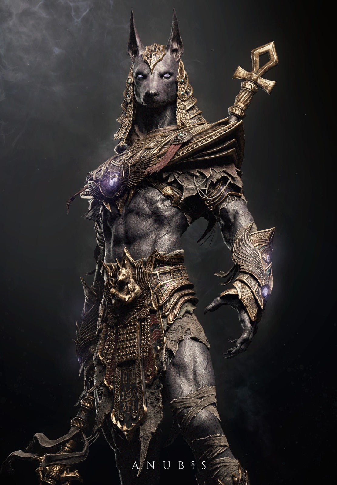 Anubis - CA 3D Studios - Dark Forge Arts