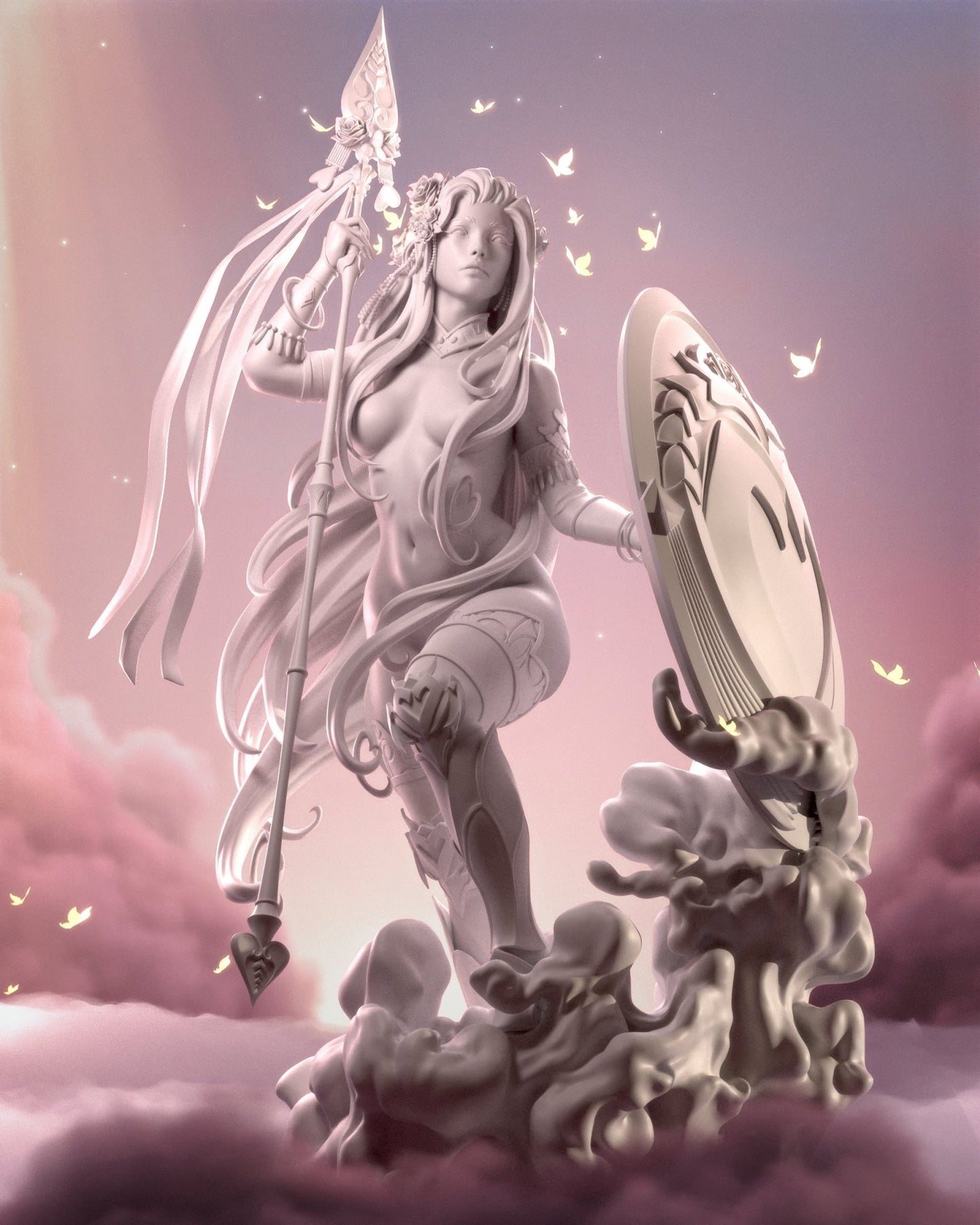 Aphrodite v2 - CA 3D Studios - Dark Forge Arts