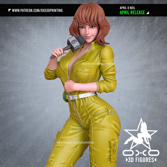 April O'Neil - OXO3D - Dark Forge Arts