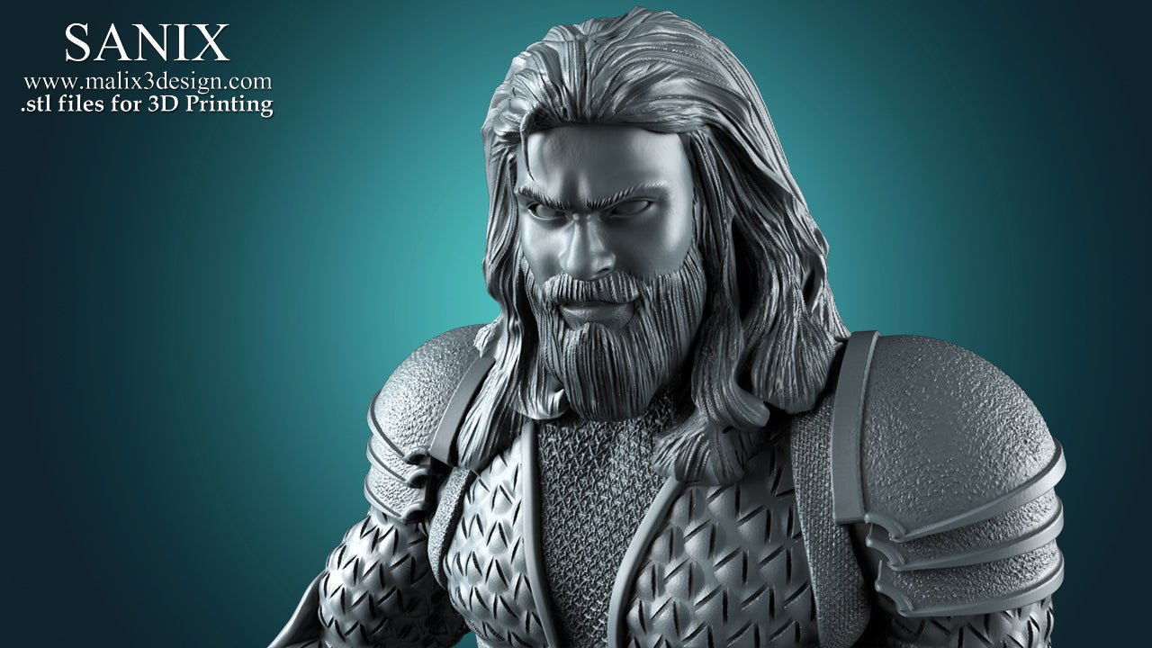 Aquaman v1 - Sanix3D - Dark Forge Arts
