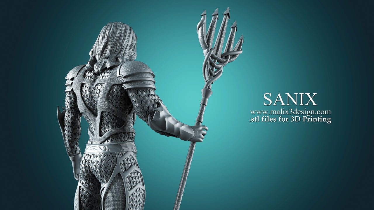 Aquaman v1 - Sanix3D - Dark Forge Arts