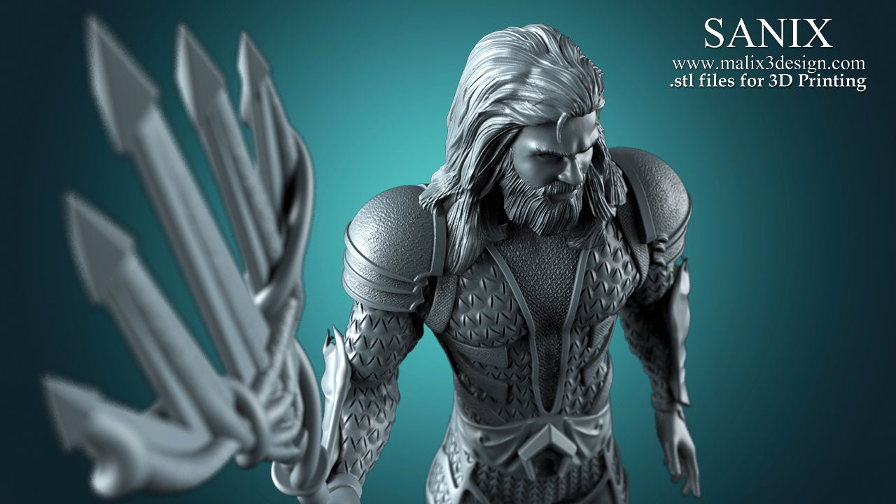 Aquaman v1 - Sanix3D - Dark Forge Arts