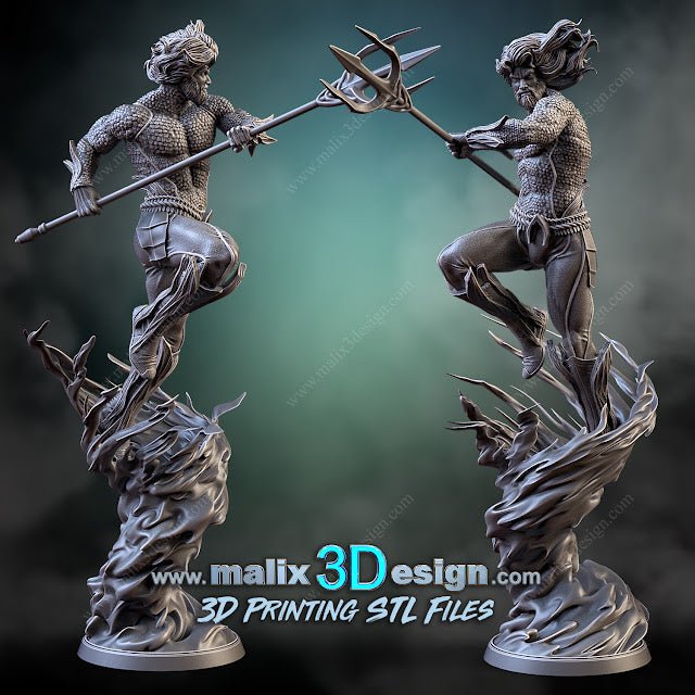 Aquaman v2 - Sanix3D - Dark Forge Arts
