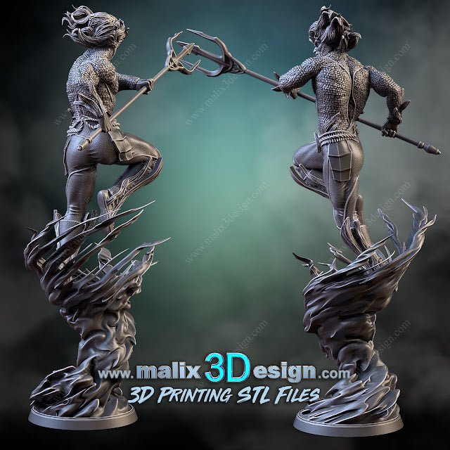 Aquaman v2 - Sanix3D - Dark Forge Arts