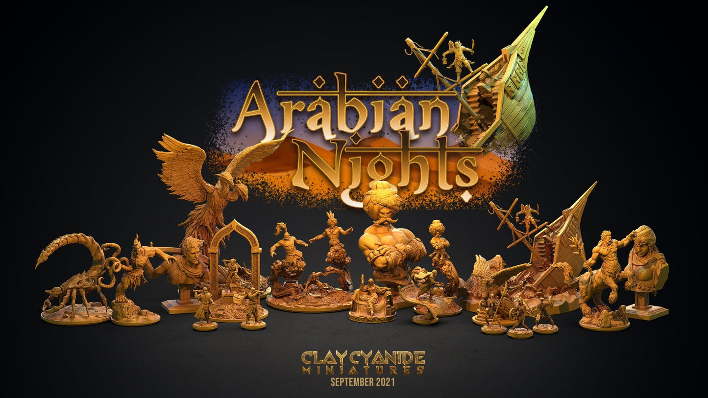 Arabian Nights - ClayCyanide - Dark Forge Arts