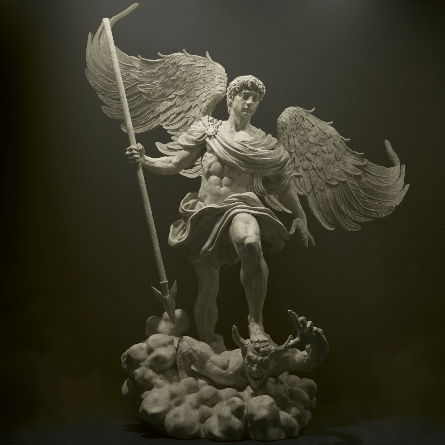 Archangel Michael - CA 3D Studios - Dark Forge Arts