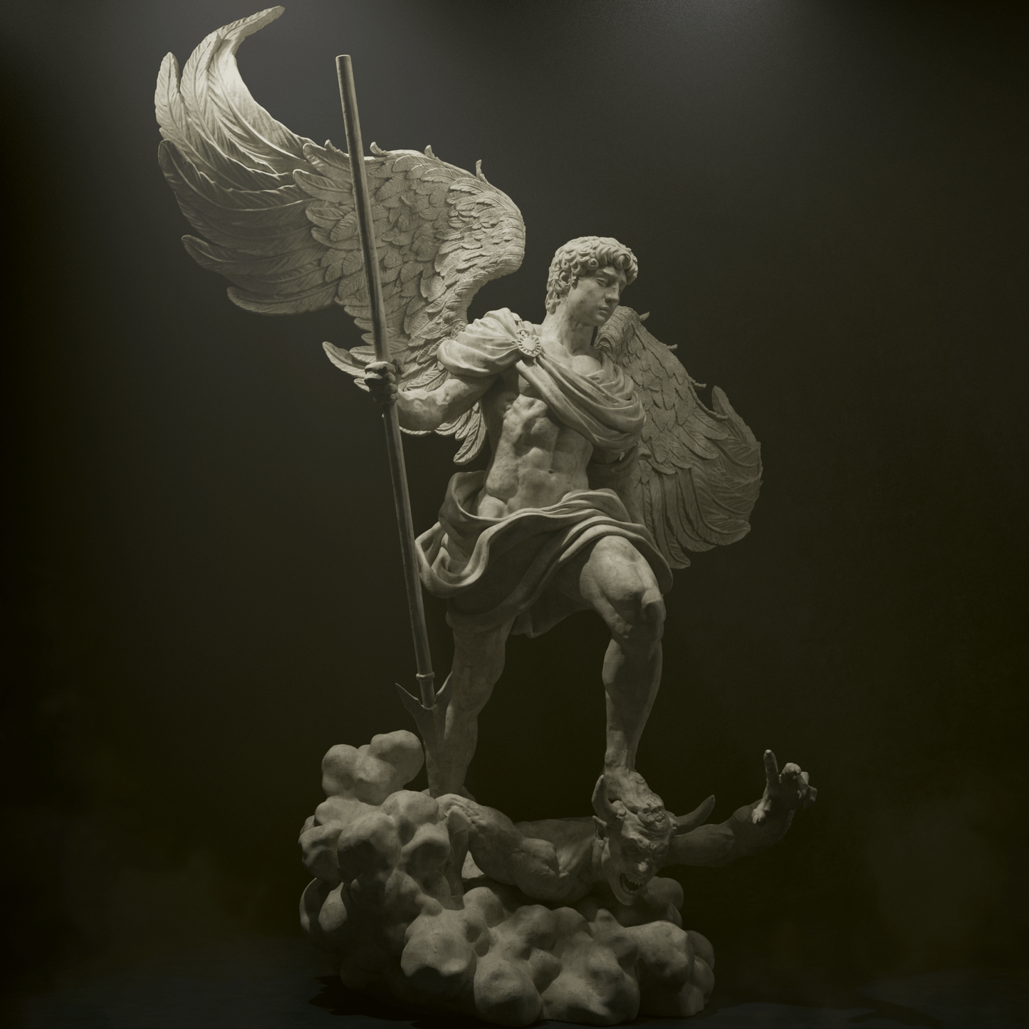 Archangel Michael - CA 3D Studios - Dark Forge Arts