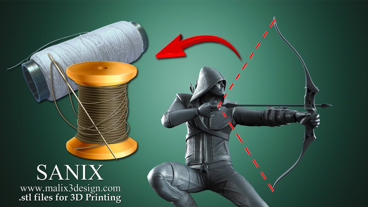 Arrow - Sanix3D - Dark Forge Arts