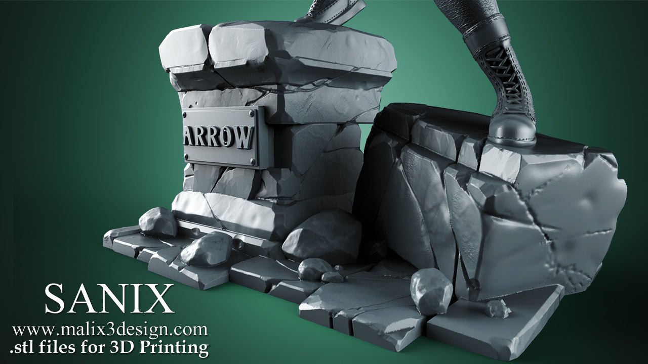 Arrow - Sanix3D - Dark Forge Arts
