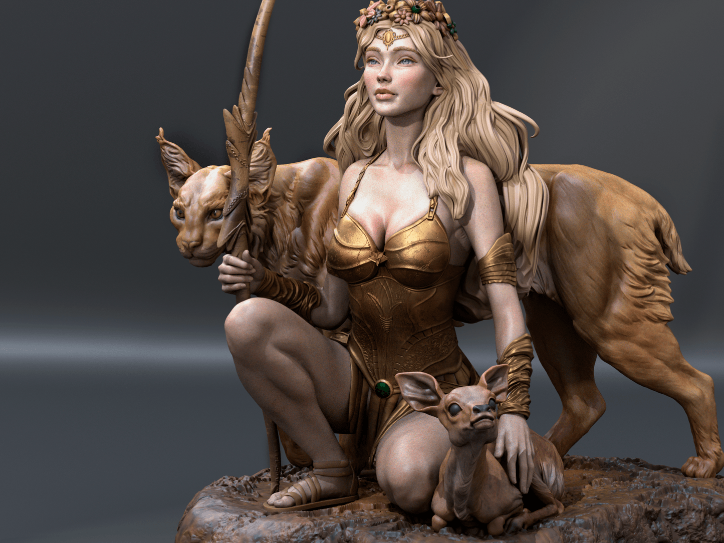 Artemis - CA 3D Studios - Dark Forge Arts