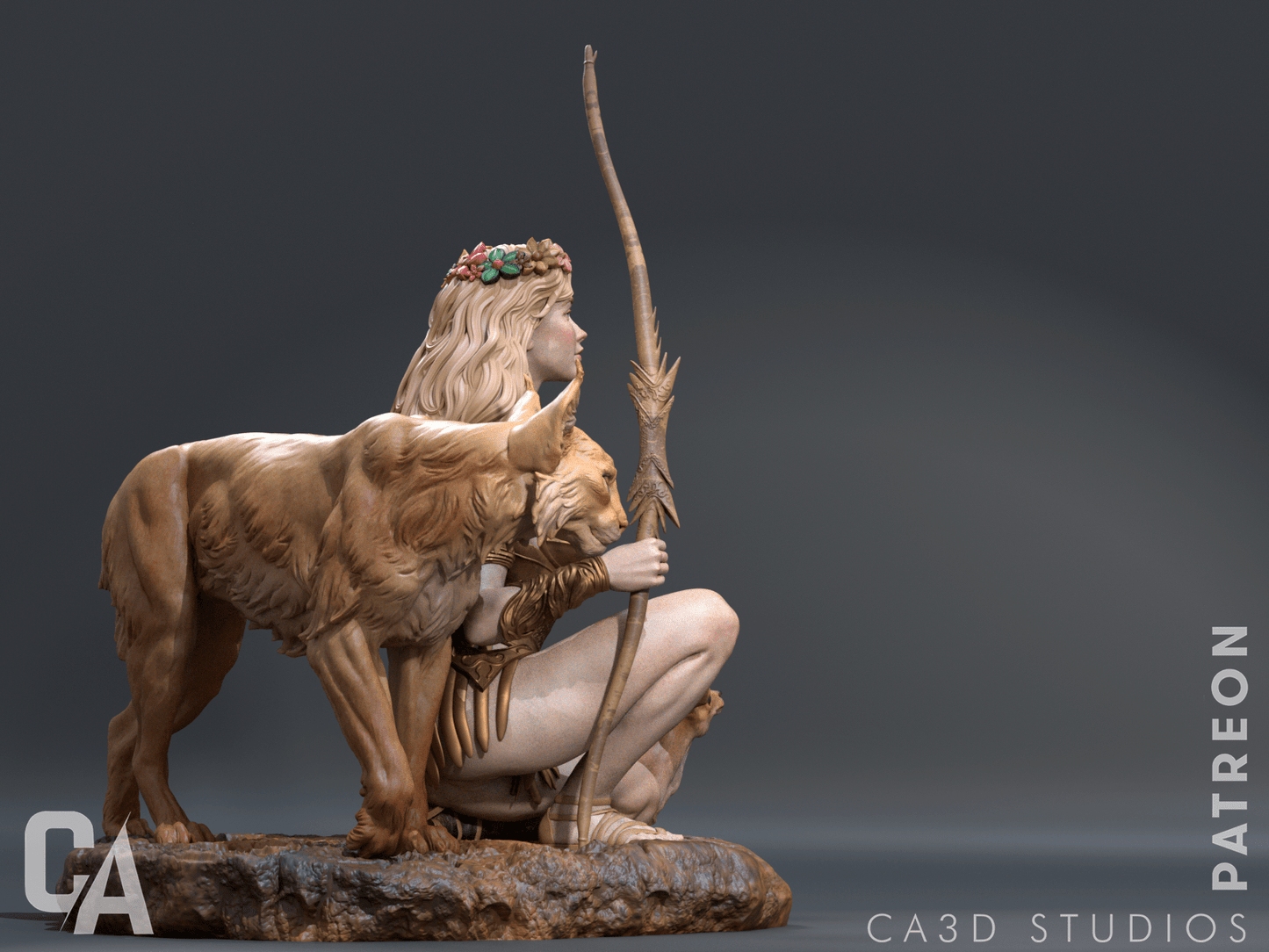 Artemis - CA 3D Studios - Dark Forge Arts