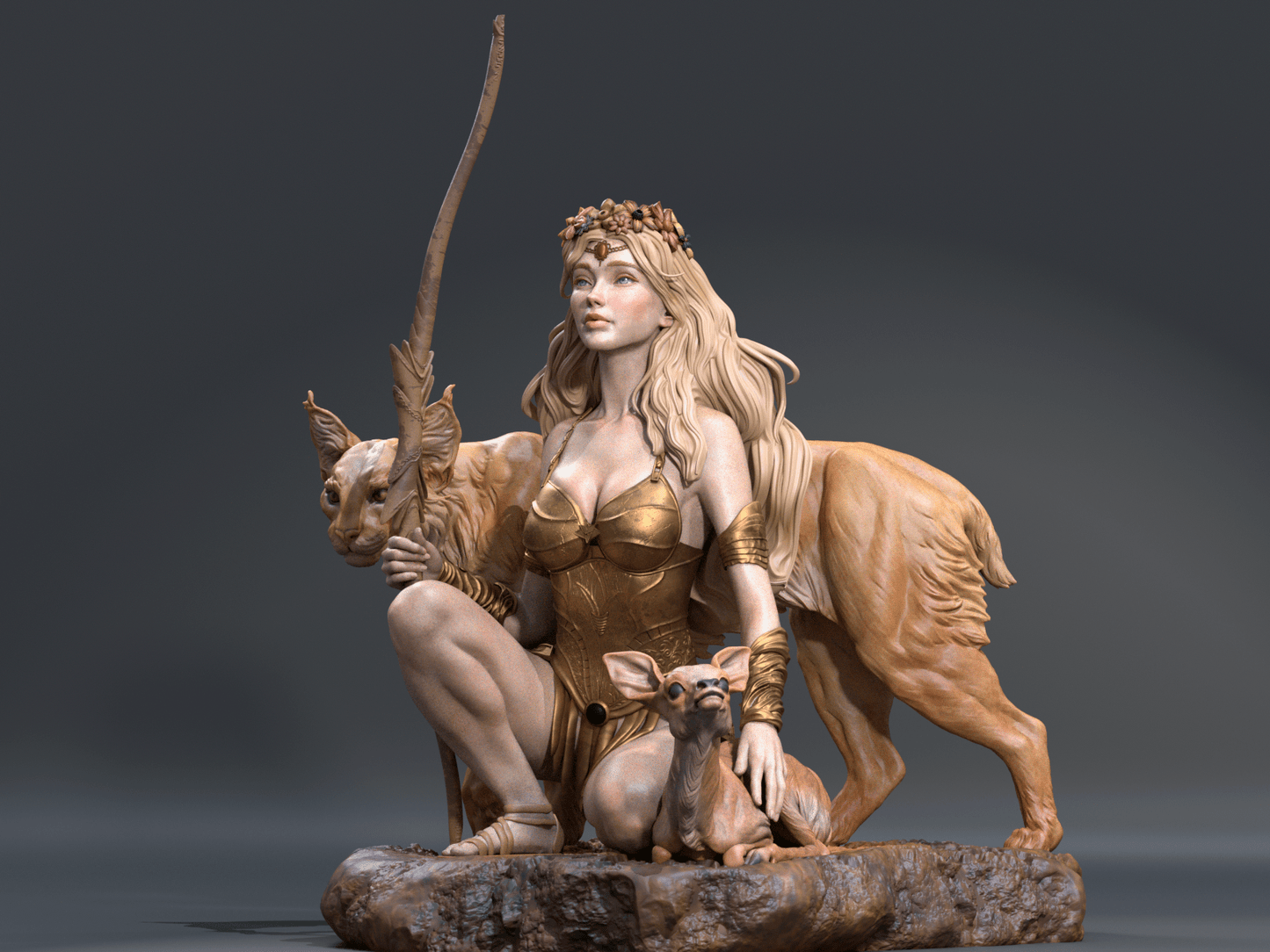 Artemis - CA 3D Studios - Dark Forge Arts