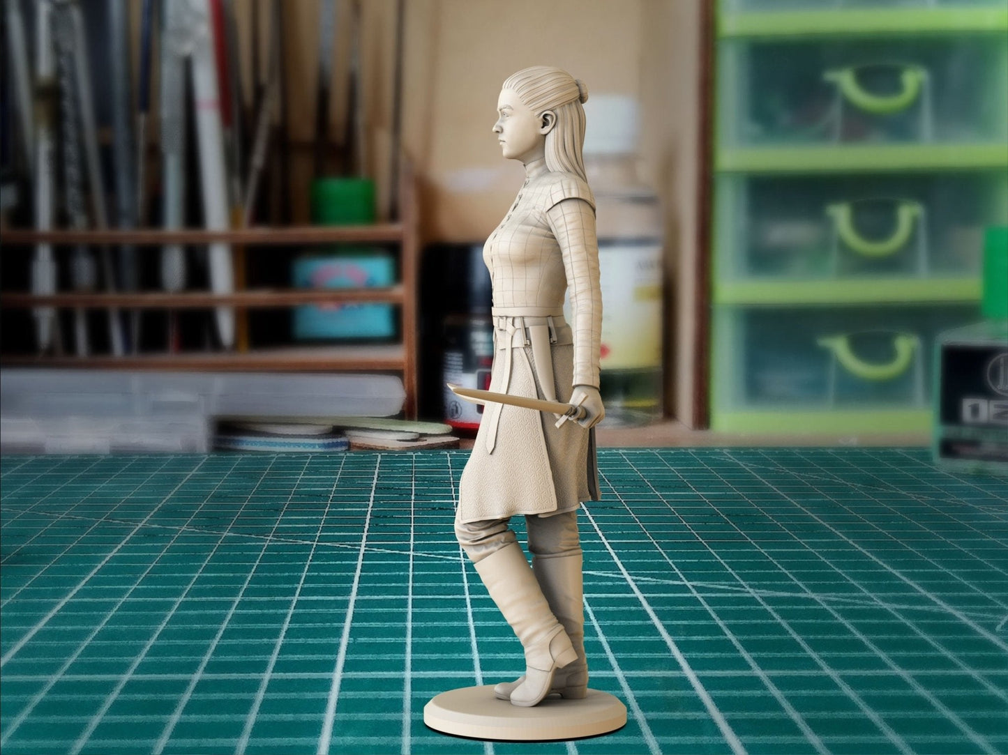 Arya Stark - Artifex3D - Dark Forge Arts