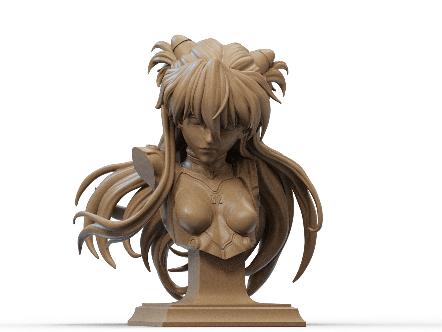 Asuka + Eva Diorama - CA 3D Studios - Dark Forge Arts