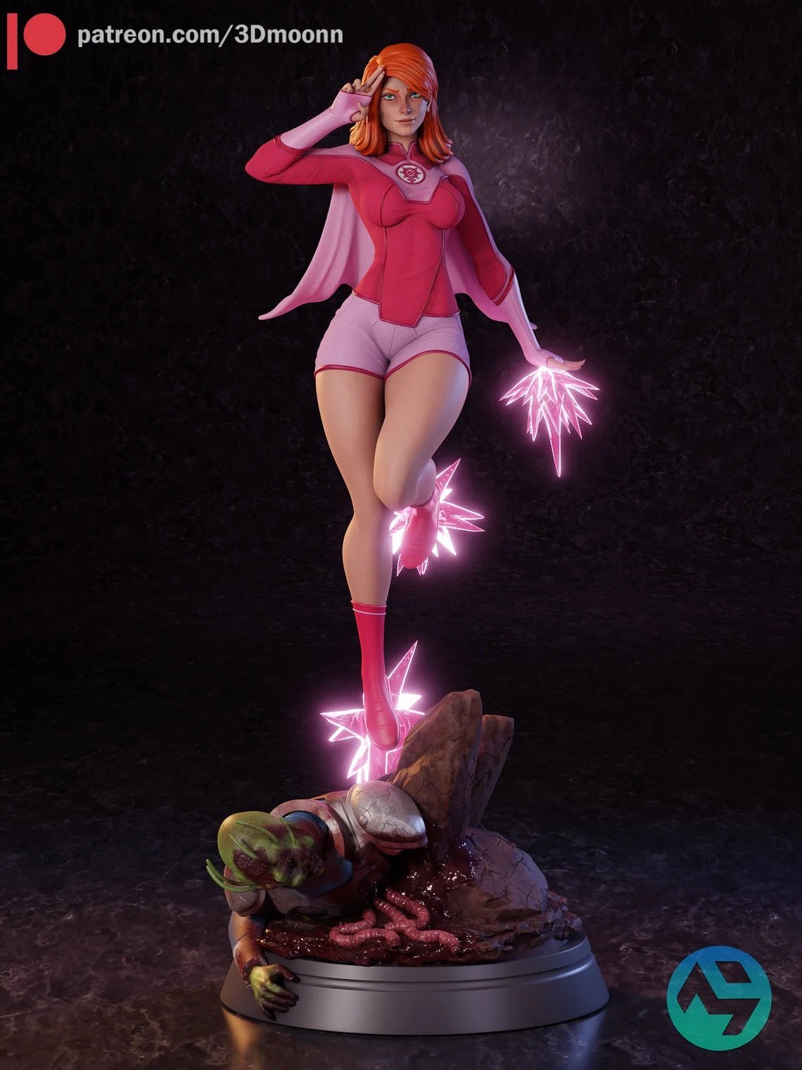 Atom Eve - 3DMoonn - Dark Forge Arts