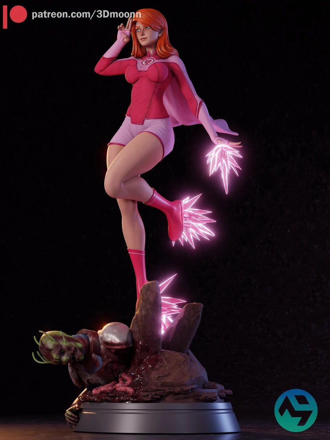 Atom Eve - 3DMoonn - Dark Forge Arts