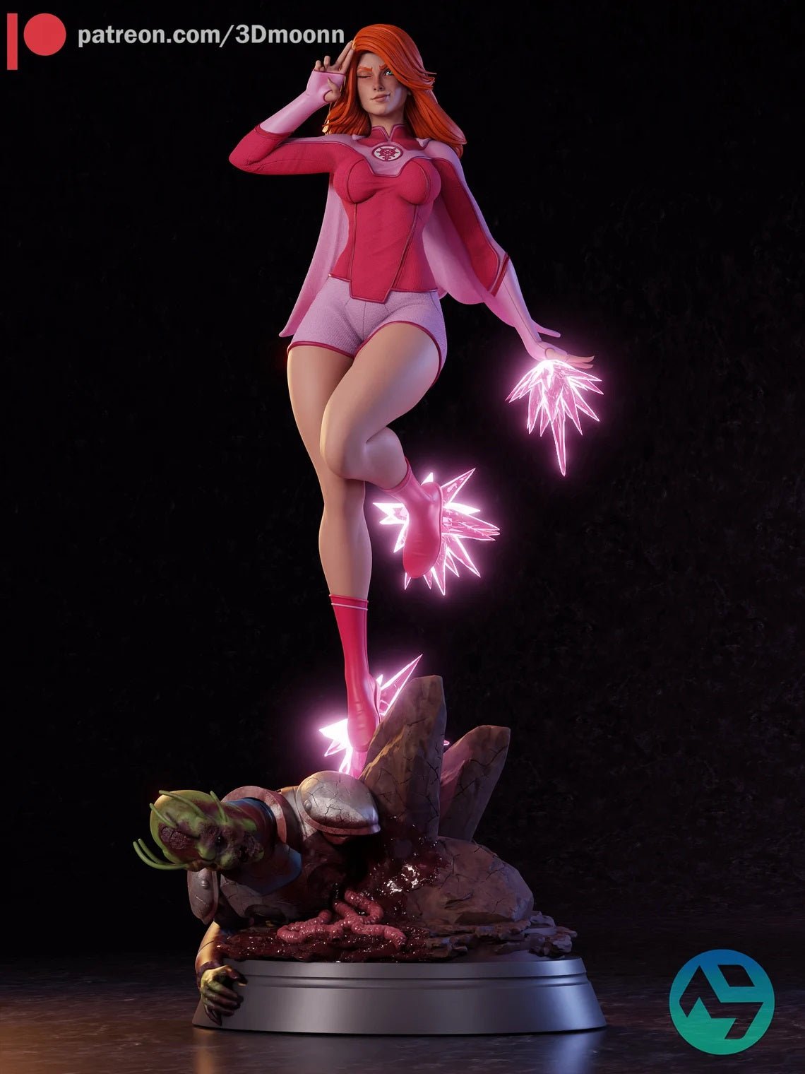 Atom Eve - 3DMoonn - Dark Forge Arts