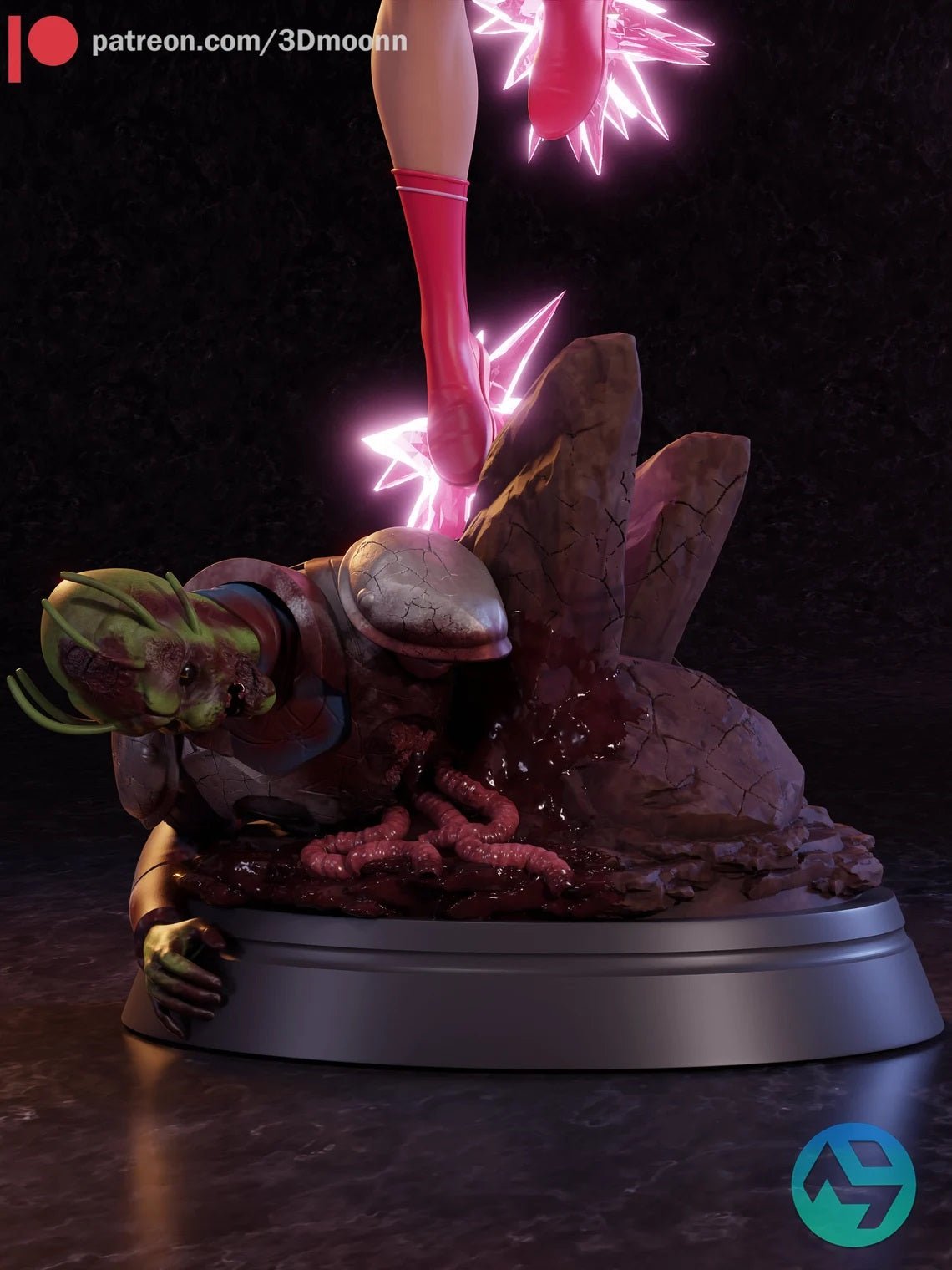 Atom Eve - 3DMoonn - Dark Forge Arts