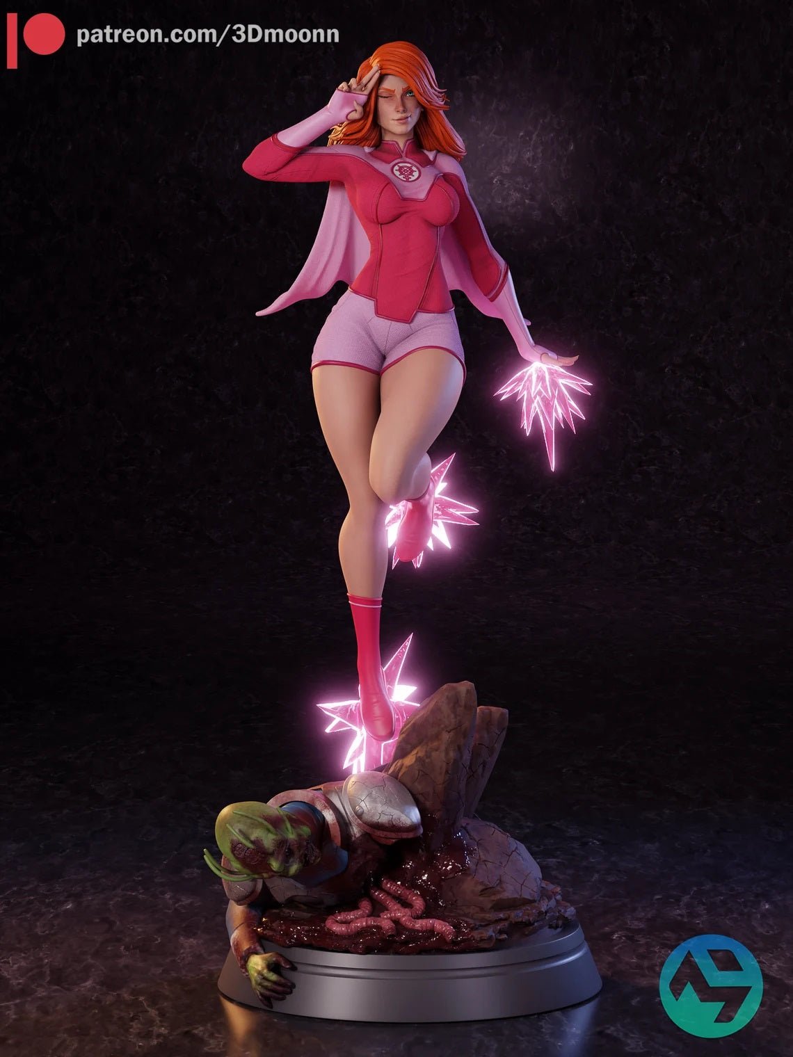 Atom Eve - 3DMoonn - Dark Forge Arts