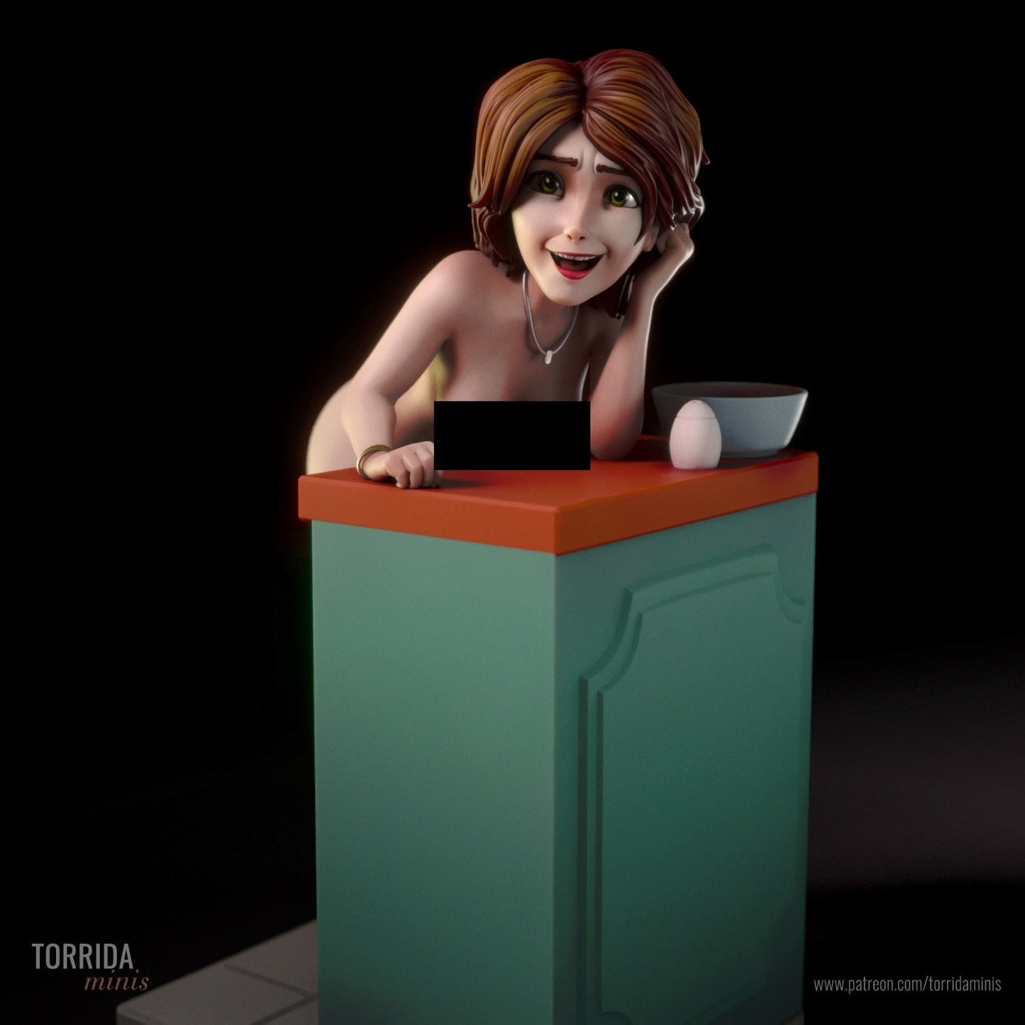 Aunt Cass - Torrida Minis - Dark Forge Arts
