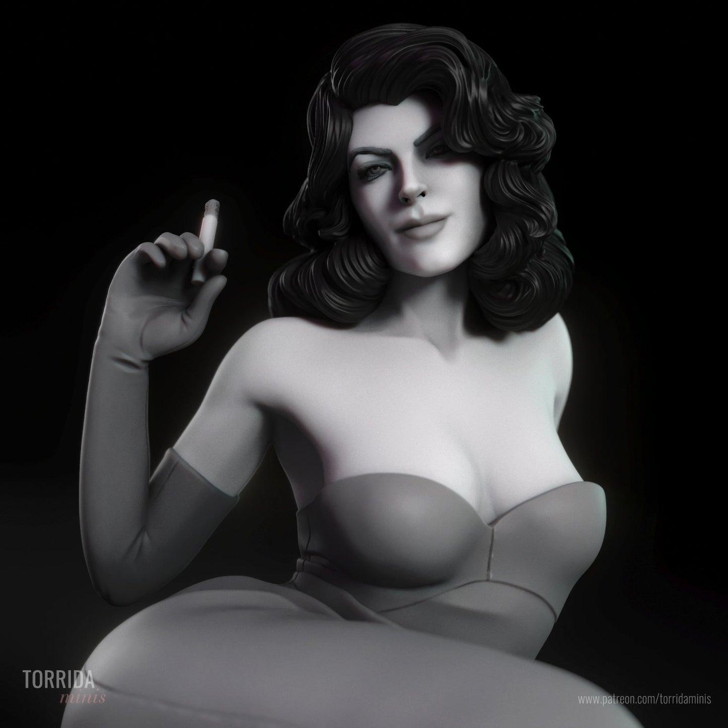 Ava - Torrida Minis - Dark Forge Arts