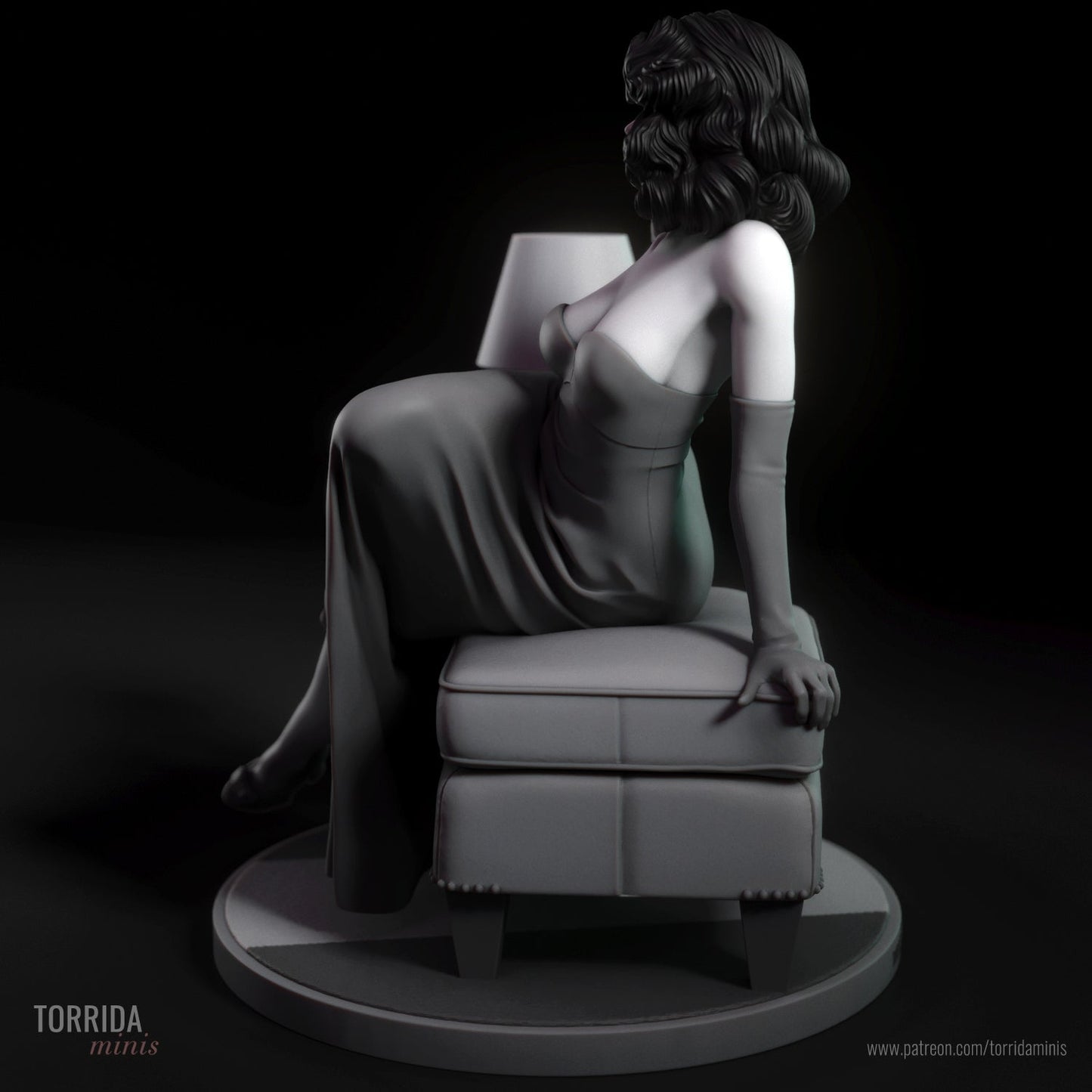 Ava - Torrida Minis - Dark Forge Arts