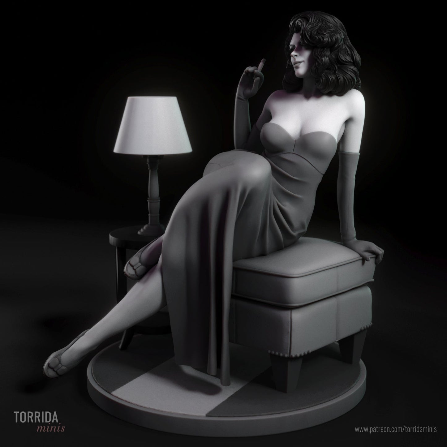 Ava - Torrida Minis - Dark Forge Arts