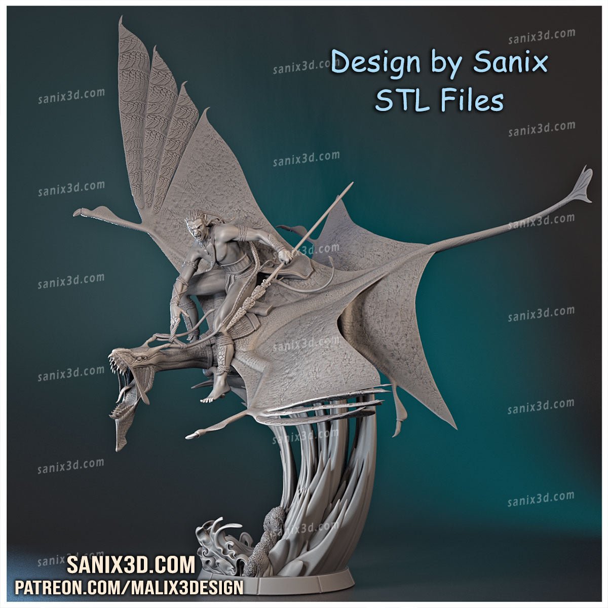 Avatar - Sanix3D - Dark Forge Arts